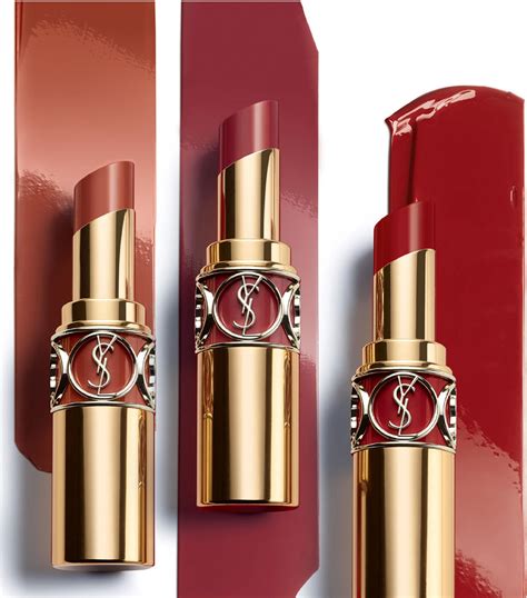 fabourg peach ysl|New Shades of YSL Rouge Volupte Shines for Spring.